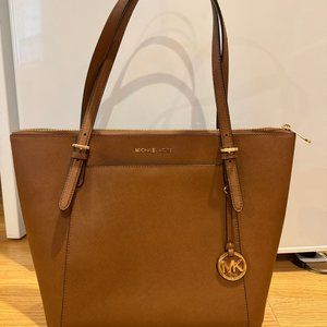 Michael Kors Saffiano Leather Tote Bag